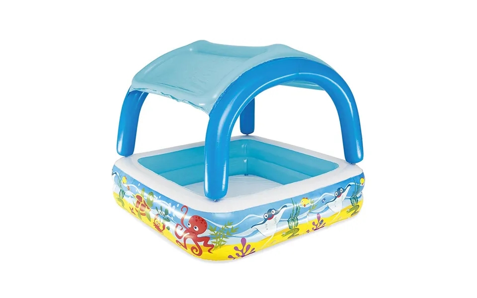 Oppustelig Pool Til Børn Bestway 140 X 140 X 114 Cm