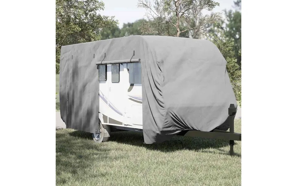 Overtræk Til Campingvogn 670x250x220 Cm Ikke-vævet Stof Grå