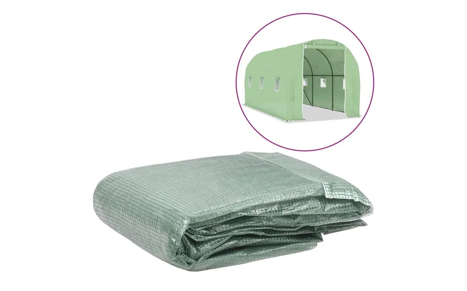 Overtræk Til Drivhus 9 M 200x450x200 Cm Grøn