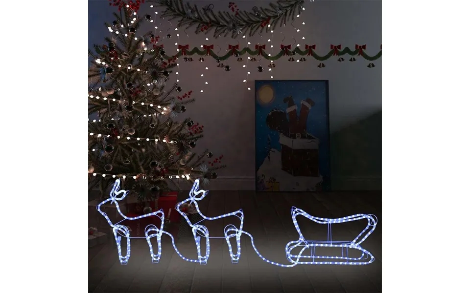 Rensdyr Og Kane Udendørs Juledekoration 576 Led'er