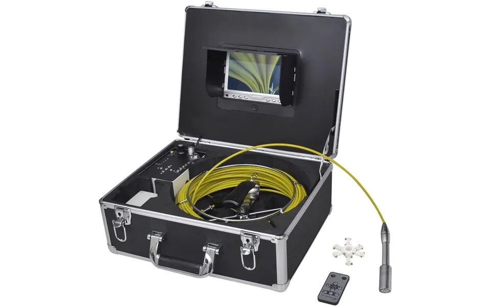 Rørinspektionskamera 30 M Med Dvr-kontrolboks
