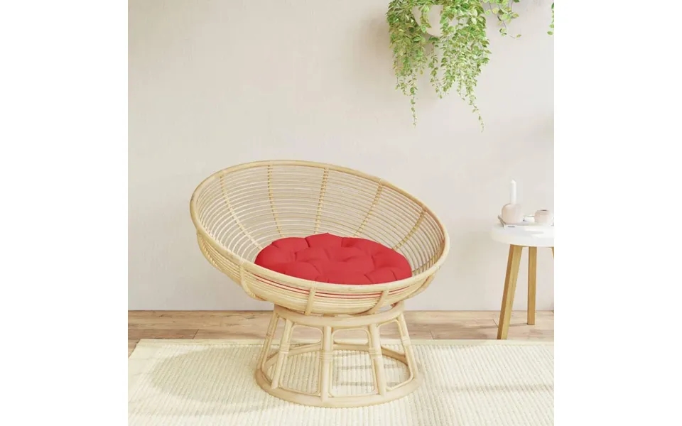 Rund Hynde Ø60x11 Cm Oxfordstof Rød