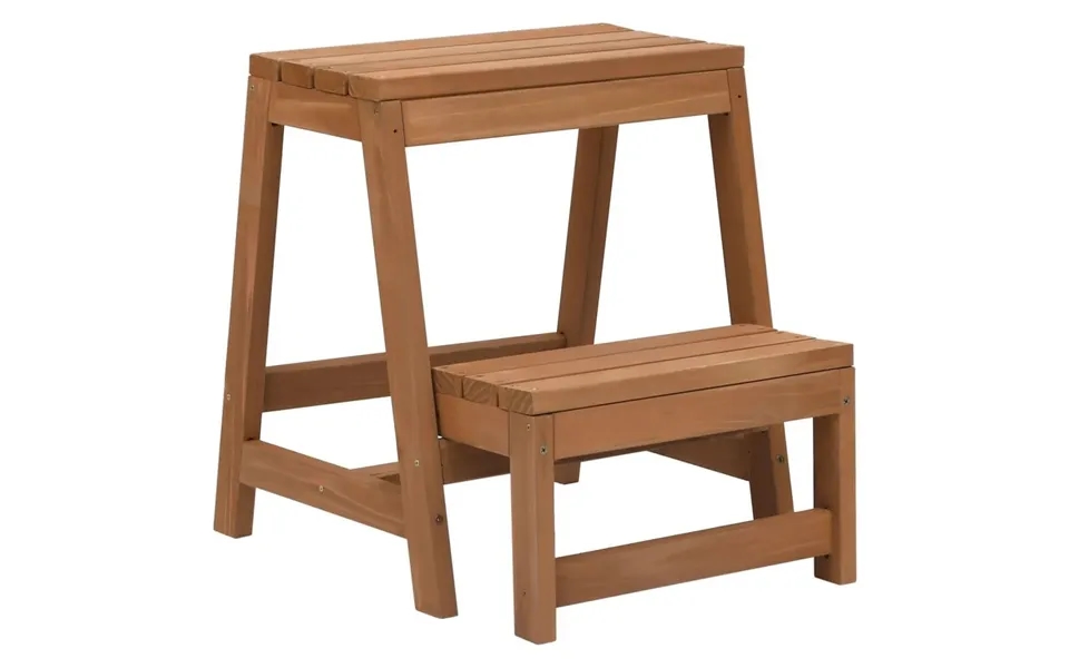 Sammenklappelig Trinstol Massivt Fyrretræ