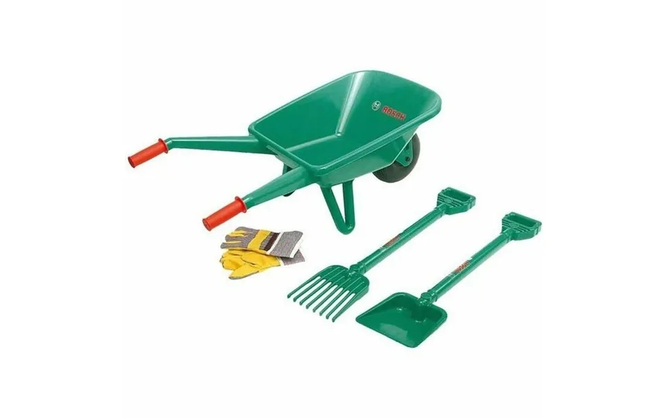 Sandlegetøj Trillebørssæt Grøn - Klein Toys 2752