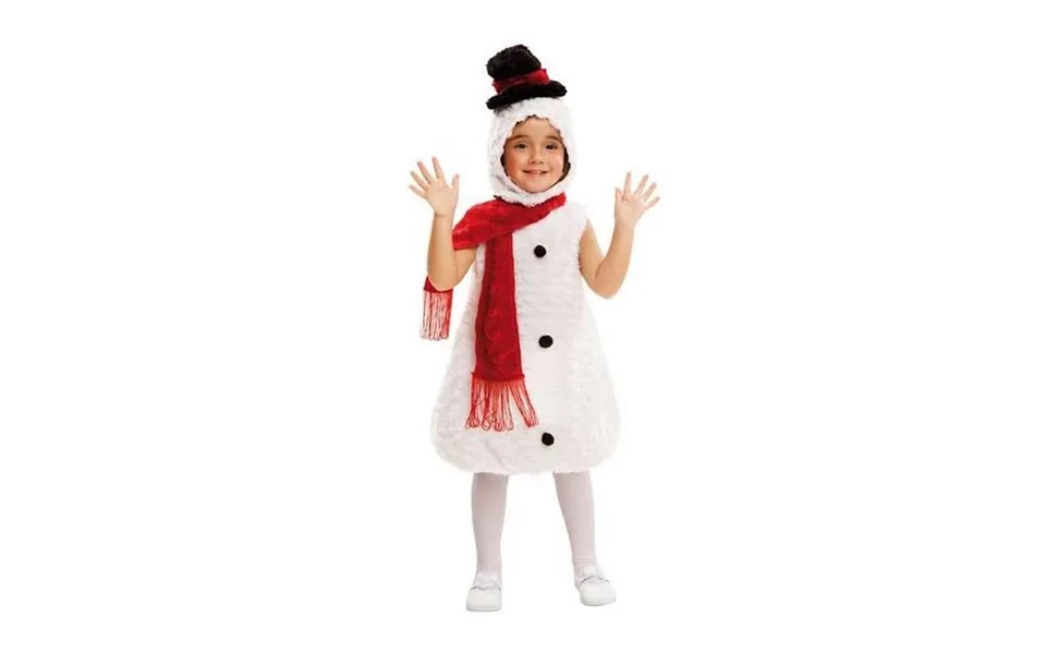 Snemandskostume Til Børn - 3-4 År