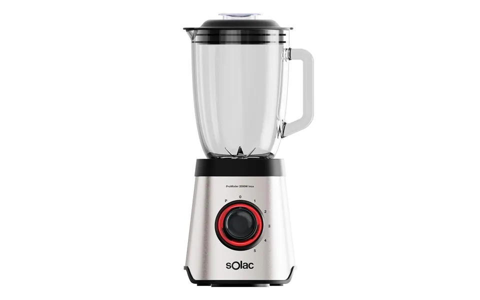 Solac Bv5733 Pro Blender Med Kande - 2000 W, 1,75 L Gennemsigtig