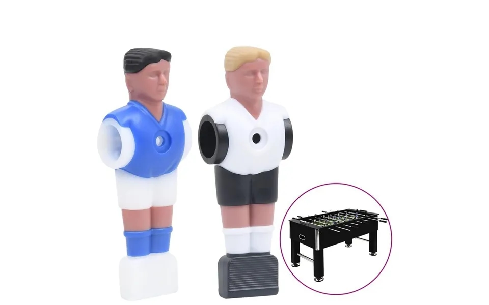 Spillerfigurer Til Bordfodbold Til 15,9 Mm Stang 22 Stk.