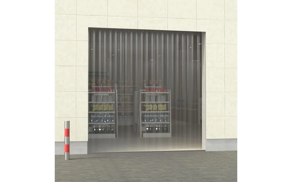 Strimmelgardinrulle 1,6 Mm X 200 Mm 25 M Pvc