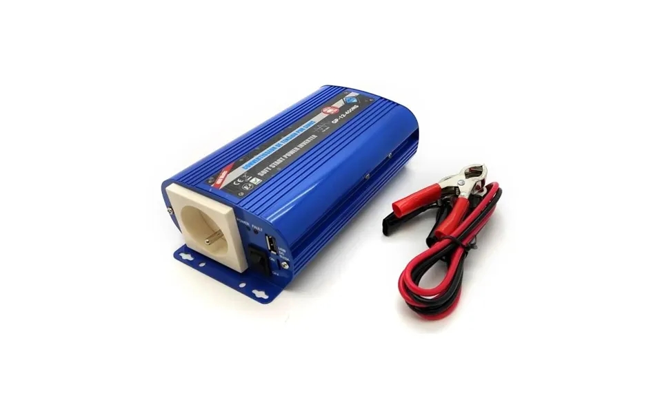 Strømomformer 12 V Til 220 V 400 W - Htc Equipement