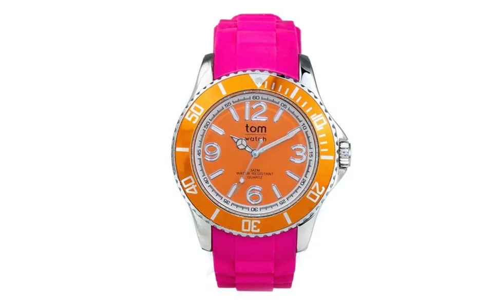 Tom Watch Unisex Armbåndsur Wa00122 - Ø 44 Mm, Orange Pink