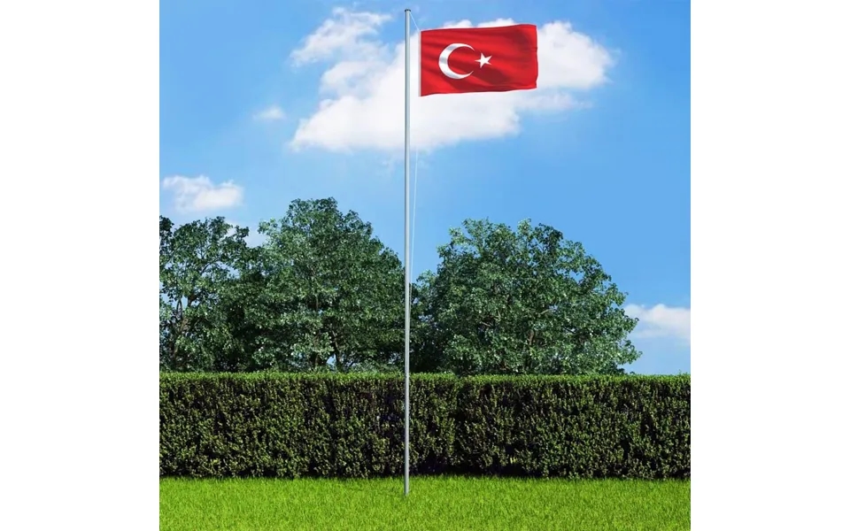 Tyrkiets Flag 90x150 Cm