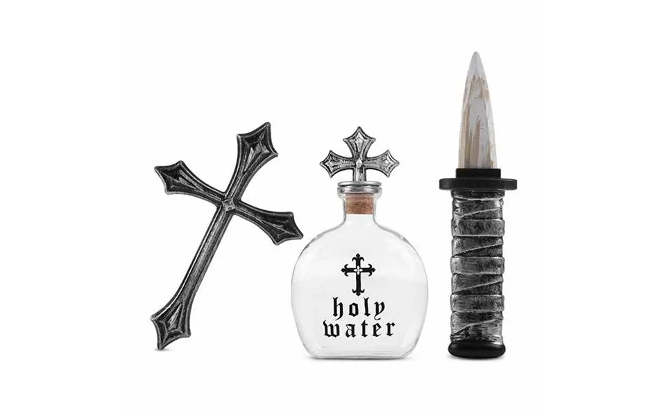 Vampyrfanger - Tilbehør Til Kostume, 25,5 × 30 Cm