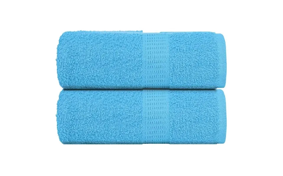 Vaskehåndklæder 2 Stk. Frogn Turkis 30x30 Cm 100% Bomuld