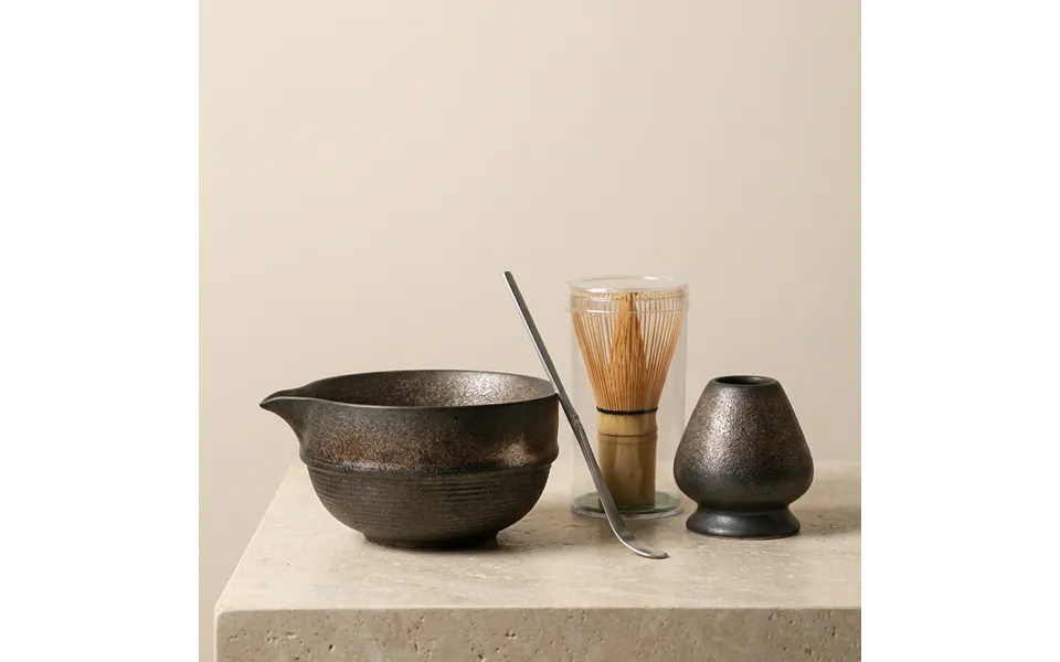 Aiko Matcha Sæt Traditionelt Matcha Te Sæt Med Skål - Piskeris