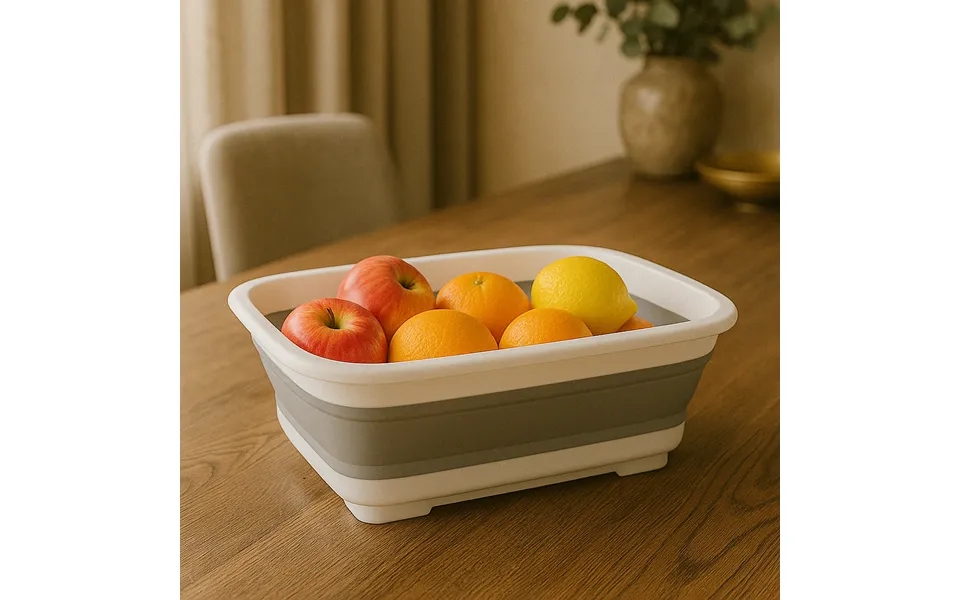 Silikone Sammenklappelig Beholder Skål 9l