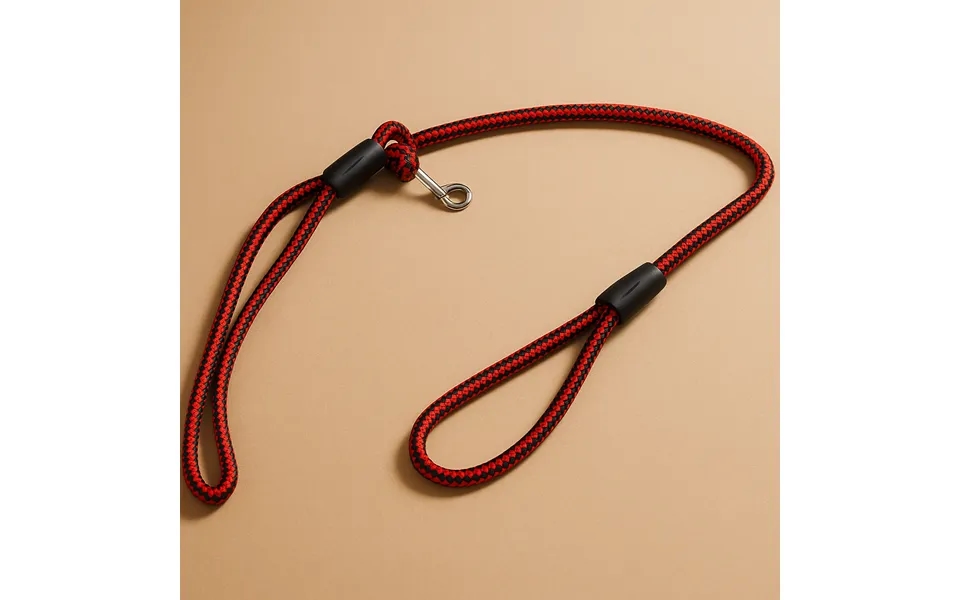 Traditionel Hundeline 120 Cm Slidstærk - Let Og Stilfuld Til Små Og Mellemstore Hunde