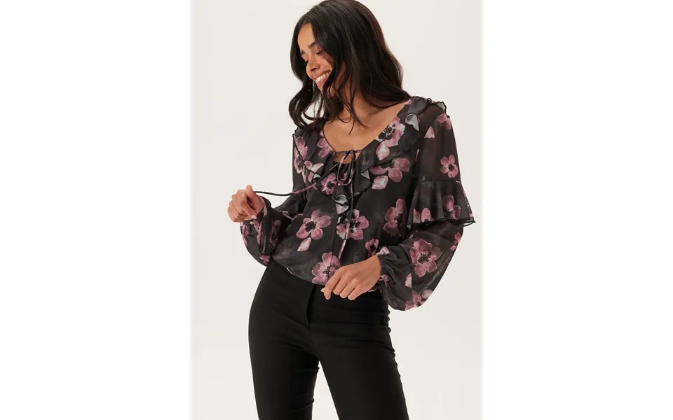 Mesh Frill Top