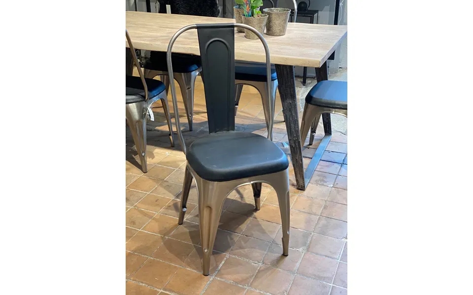 Industriel Spisebordsstol I Jern