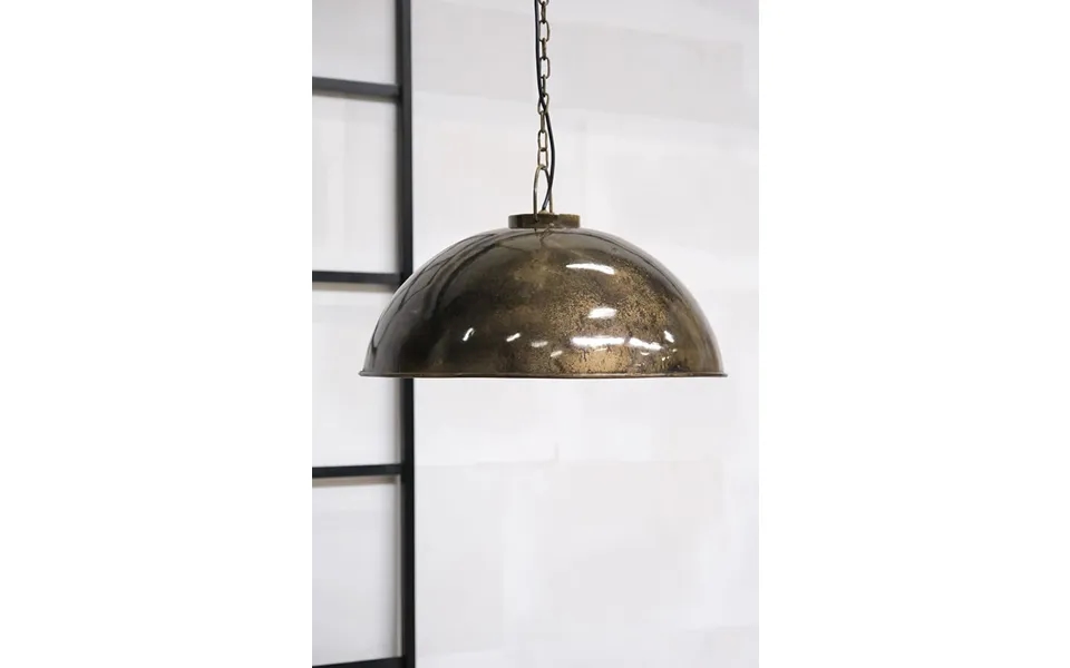 Loftlampe - Metalmarmorering Ø 52cm