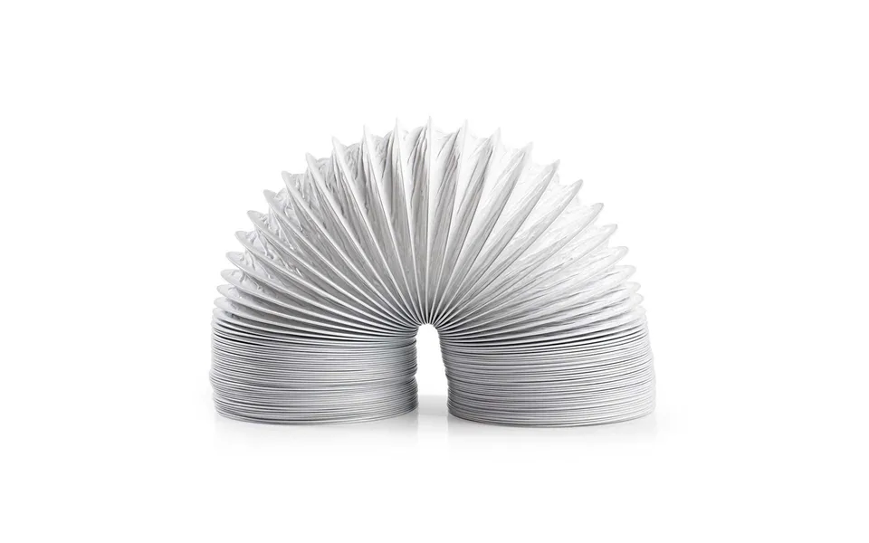 Nedis - Aftræksslange Pvc 100 Mm 6.00 M Egnet Air Ventilation Tumble Dryers Hvid