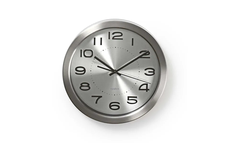 Nedis Clwa010mt30sr Vægur 30 Cm Rustfri Stål