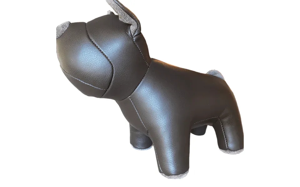 Hund I Læder Mørk Brun By Fogstrup