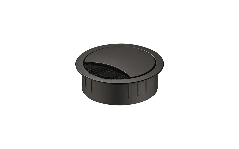 Sort Kabelgennemføring Ø60 Incl.montering