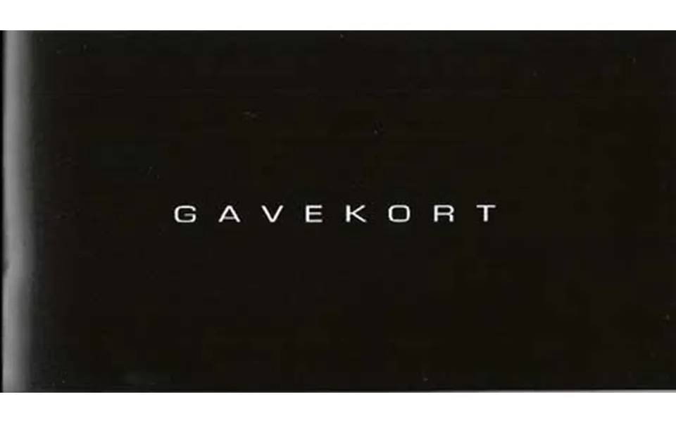 Gavekort - Dkk.1400