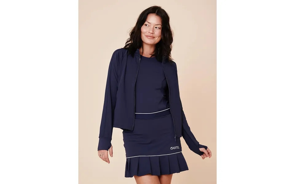 Baseline Long Sleeve Zip Jacket - Ocean