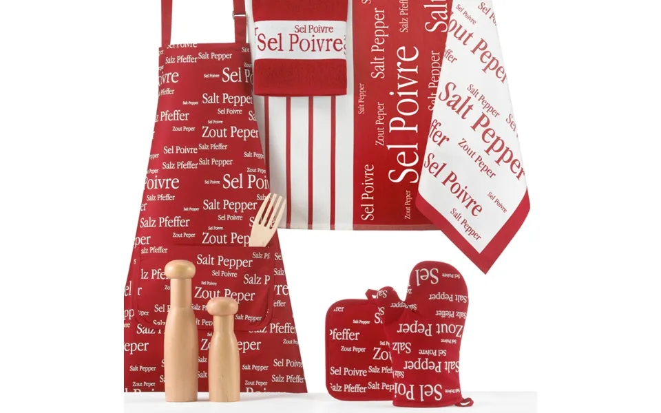 Forklæde Sel & Poivre Rouge 80 X 85 Cm