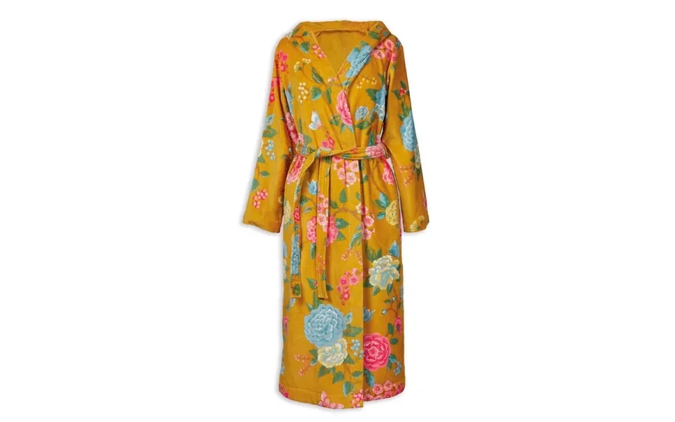 Pip Studio Good Evening Bathrobe Yellow Xs-
