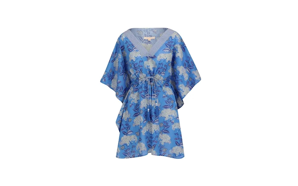 Pip Studio Tunic Cobalt Blue Flora Firenze -x-small