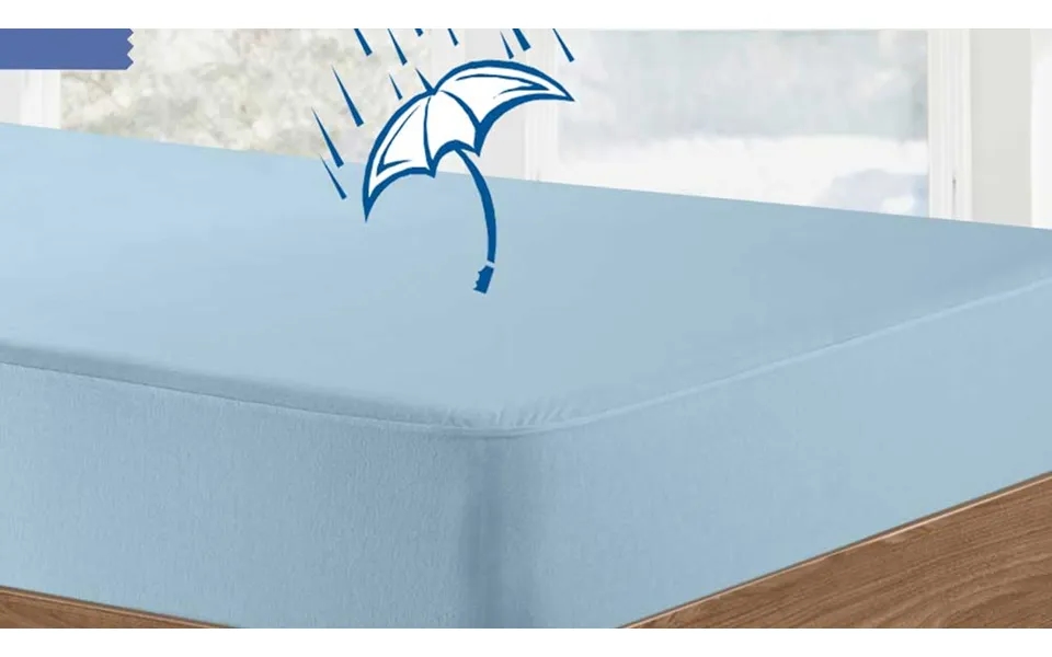 Velfont Vådliggerlagen Powder Blue - 60x120 Babyseng