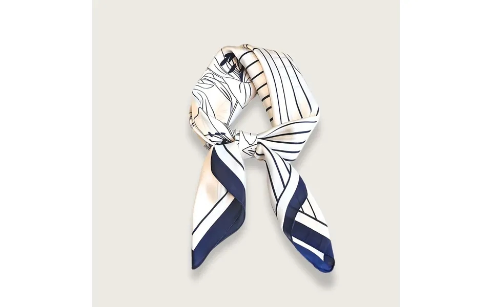 Arya Satintørklæde Mørkeblå