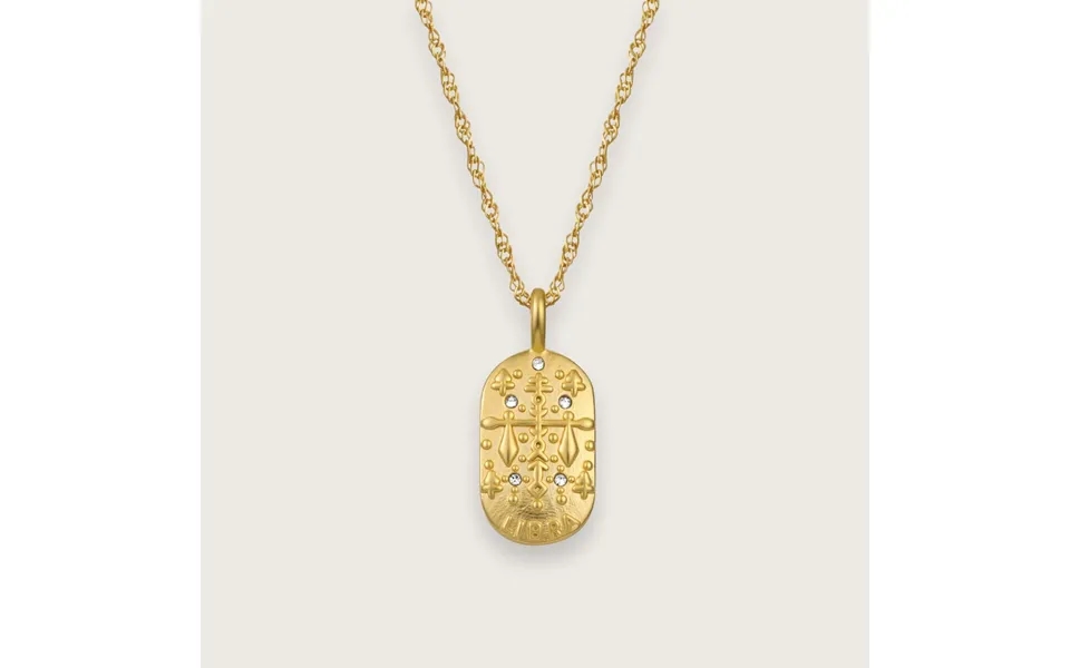 Sadie Stjernetegnshalskæde Vægt - Guldbelagt