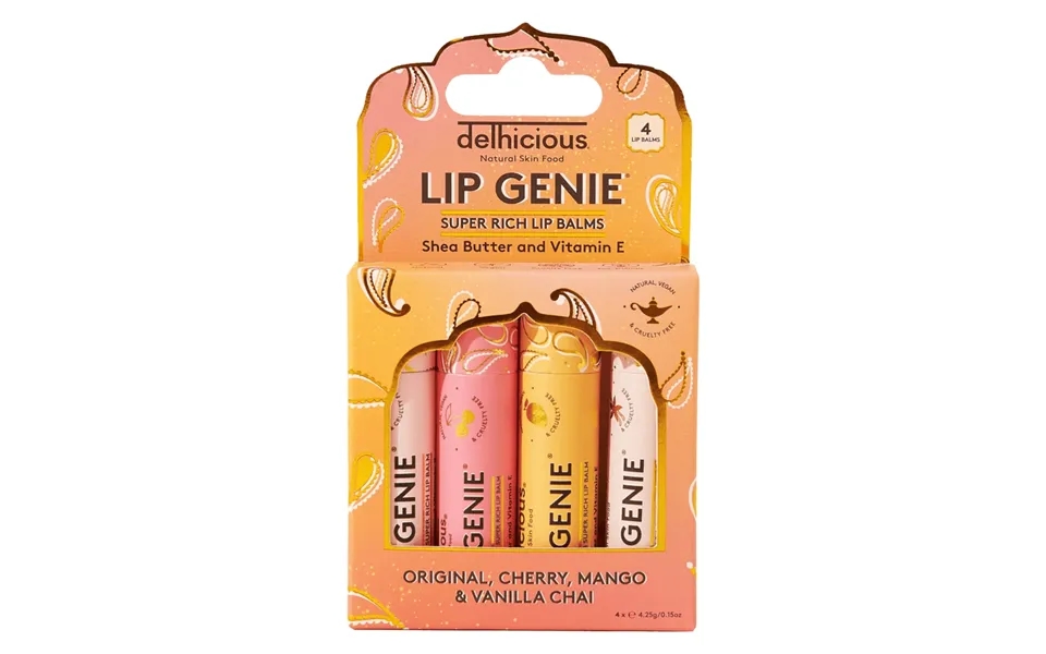 Delhicious Lip Genie Set 4pcs
