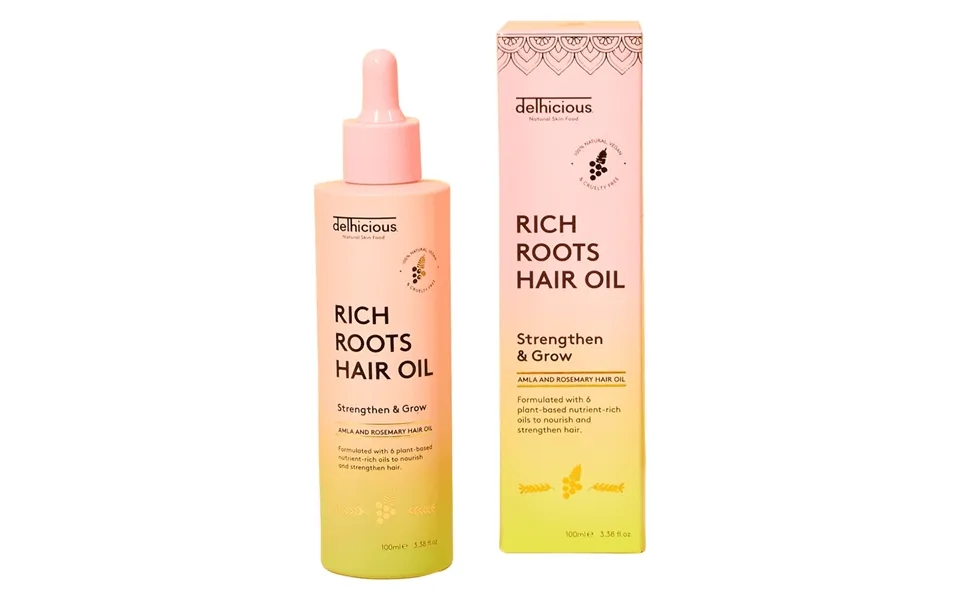 Delhicious Rich Roots Hair & Scalp Oil 100ml