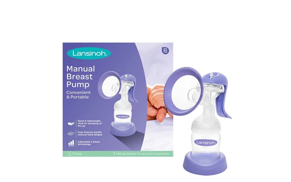 Lansinoh Manual Breast Pump Including Accessories