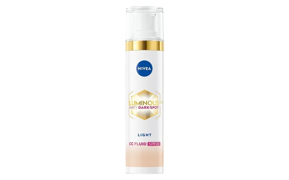 Nivea Luminous630 Anti Dark-spots Cc Fluid 3in1 Light 40 Ml