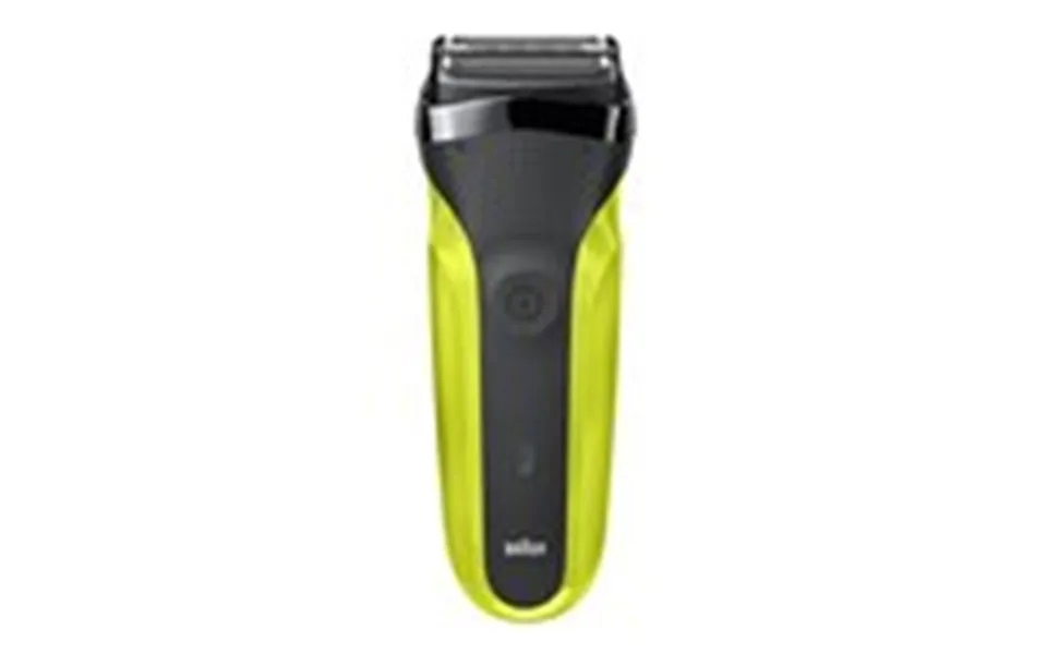 Braun Sort Grøn Shaver Shave&style 300bt 3-in-1