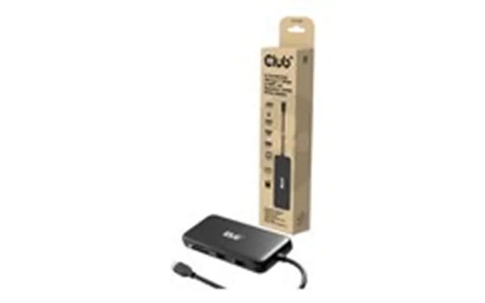 Club 3d 8-in-1 Usb-c Dockingstation