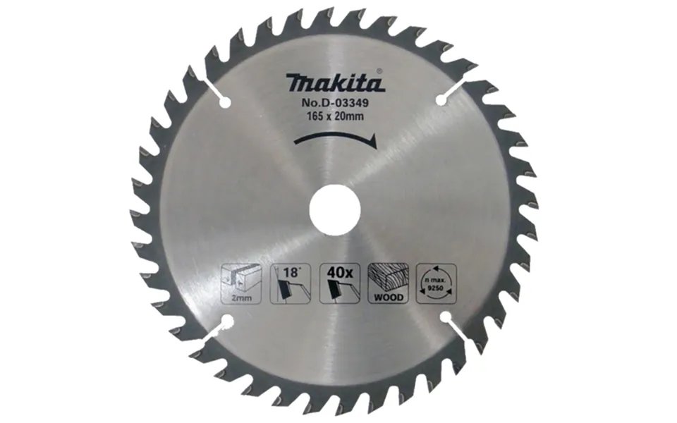 Makita D-03349 Savklinge 165 Mm
