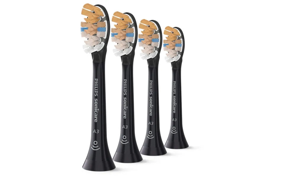 Philips Sonicare C3 Premium Plaque Defence Hx9044 Ekstra Tandbørstehoved 4 Sort