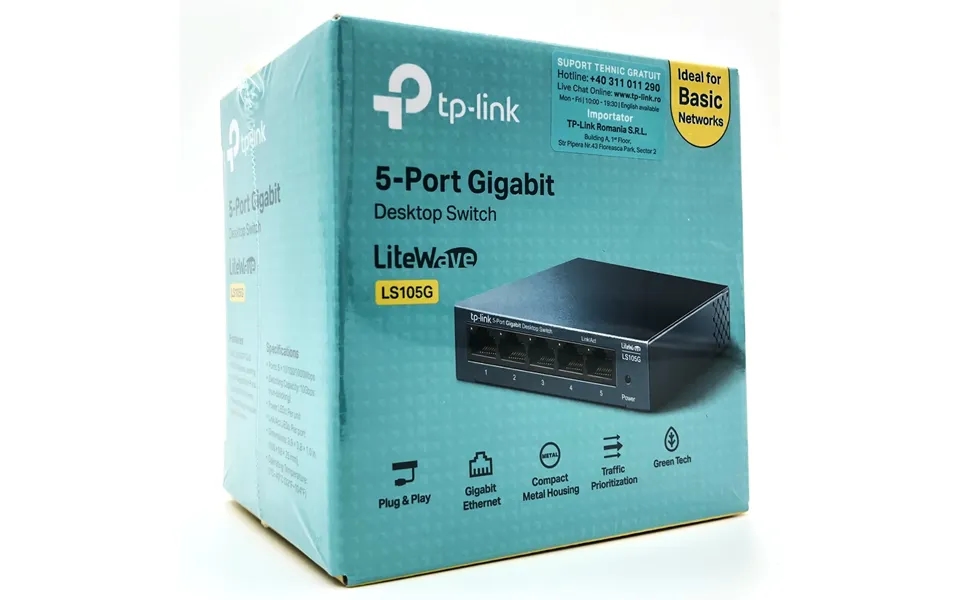 Tp-link Litewave Ls105g Switch 5-porte Gigabit