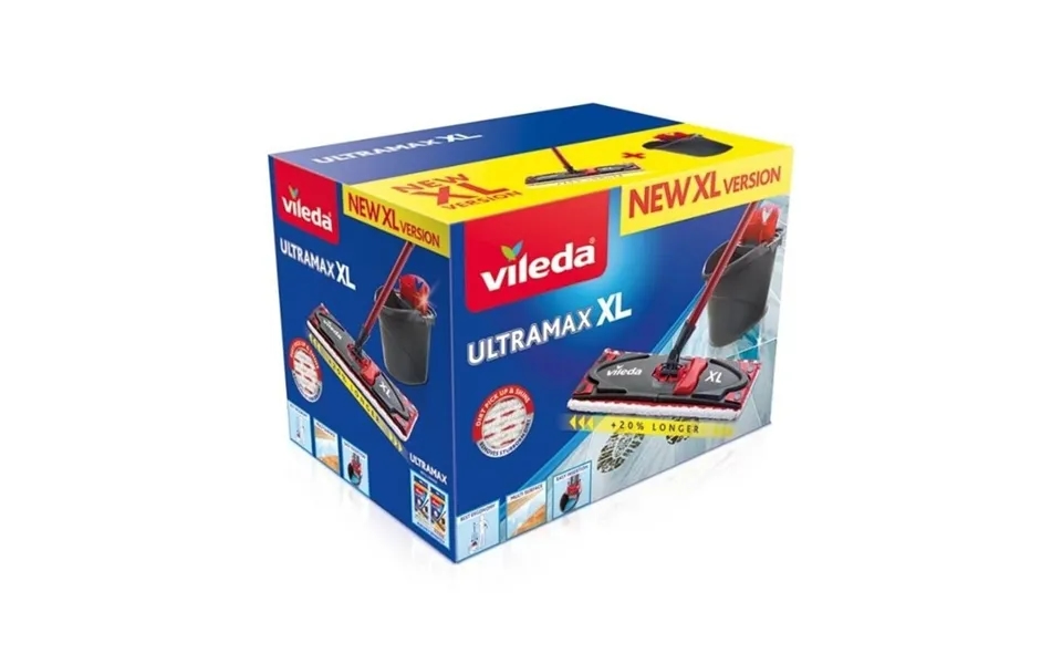 Vileda Ultramax Xl Box Set Moppe Og Spand