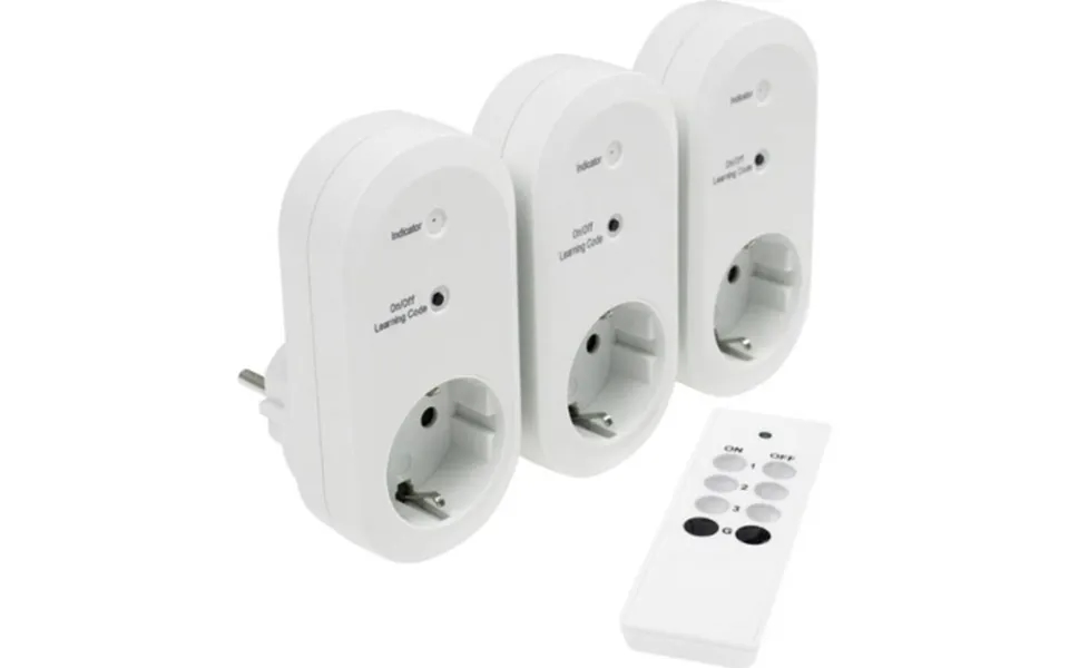 As - Schwabe 24080 24080 Radiostyret Stikkontaktsæt Indendørs 2300 W 24080