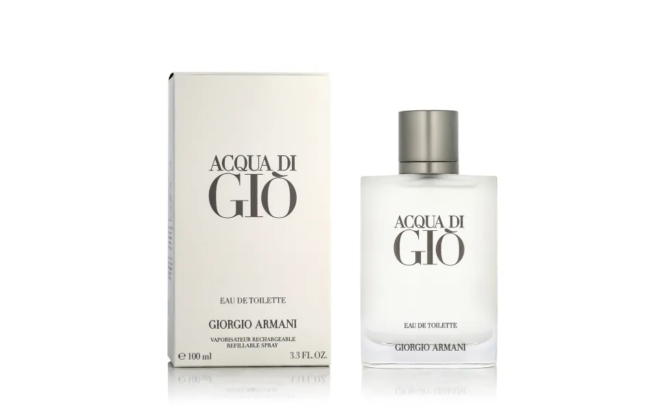 Giorgio Armani Acqua Di Giò Pour Homme Eau De Toilette Refillable 100 Ml Man