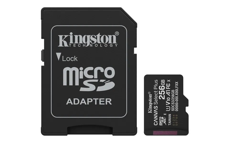 Kingston Canvas Select Plus - Flashhukommelseskort Sd Adapter Inkluderet