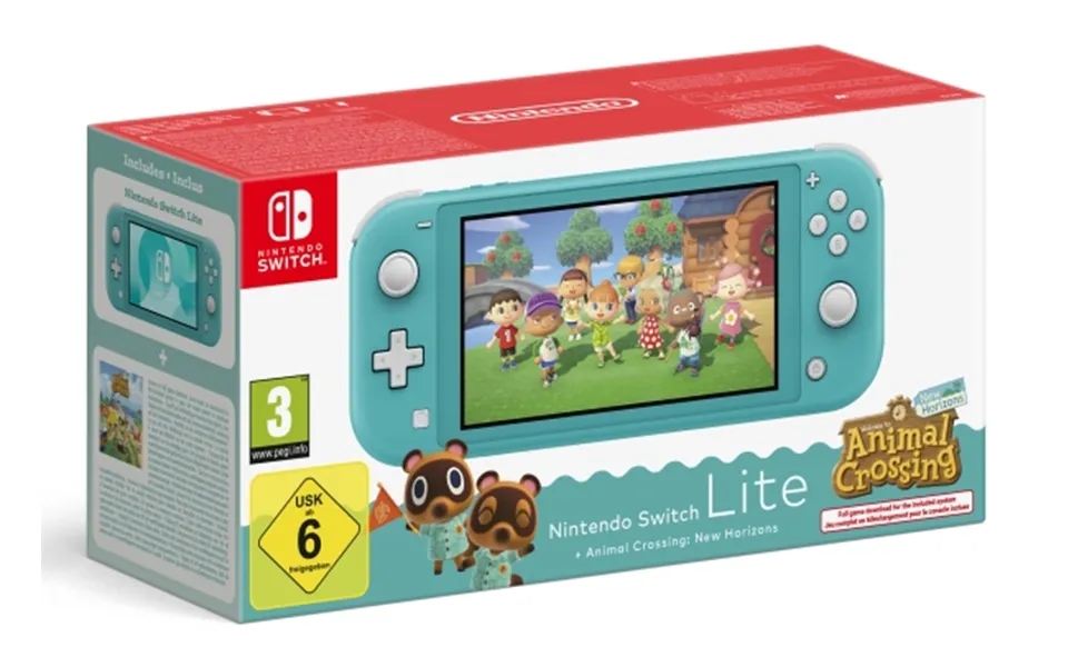 Nintendo Switch Lite Animal Crossing - Nintendo Switch Lite