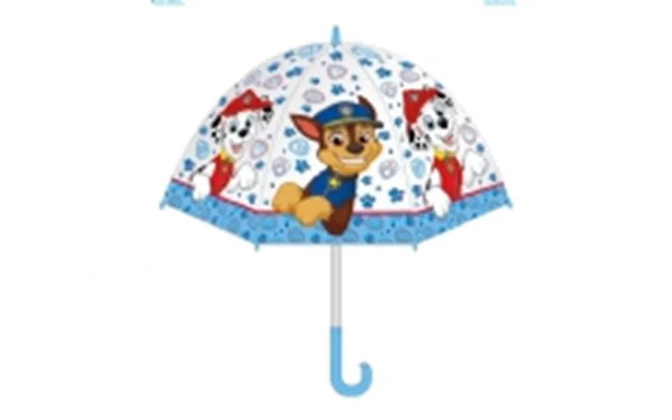 Paw Patrol Klokkeformet Paraply - L 68 Cm X Dia.72 Cm